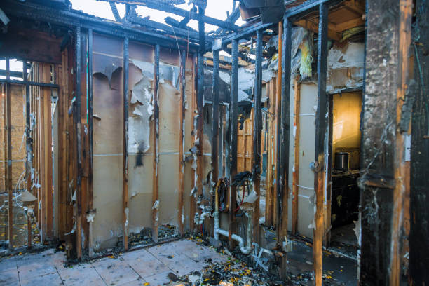 Professional Fire Damage Assessment technician working in Parker Ford, PA